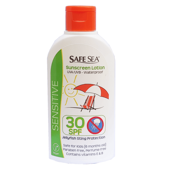 Safe Sea anti jellyfish Sunscreen SPF30 lotion